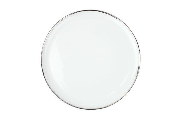 Dauville Dinner Plate in Platinum - Canvas Home