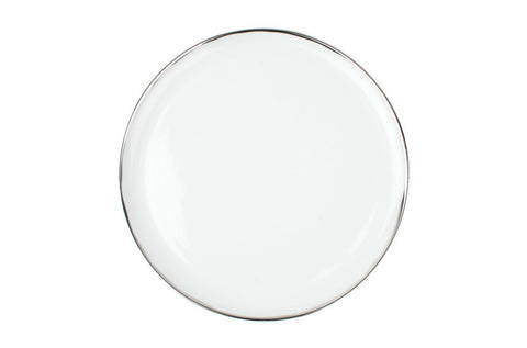 Dauville Dinner Plate in Platinum - Canvas Home