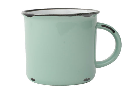 Tinware Mug in Pea Green - Canvas Home